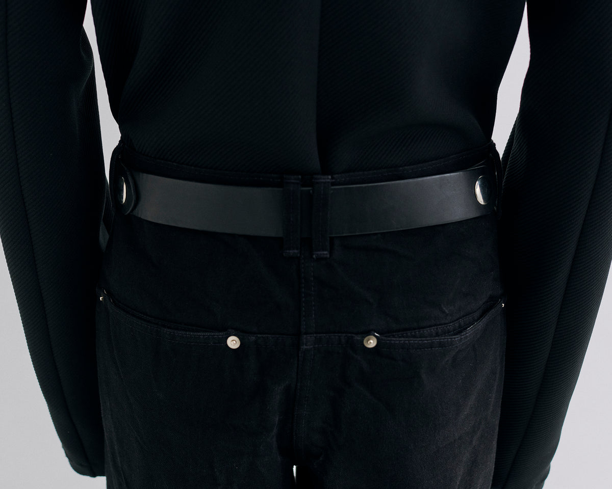 Folding Leather Belt