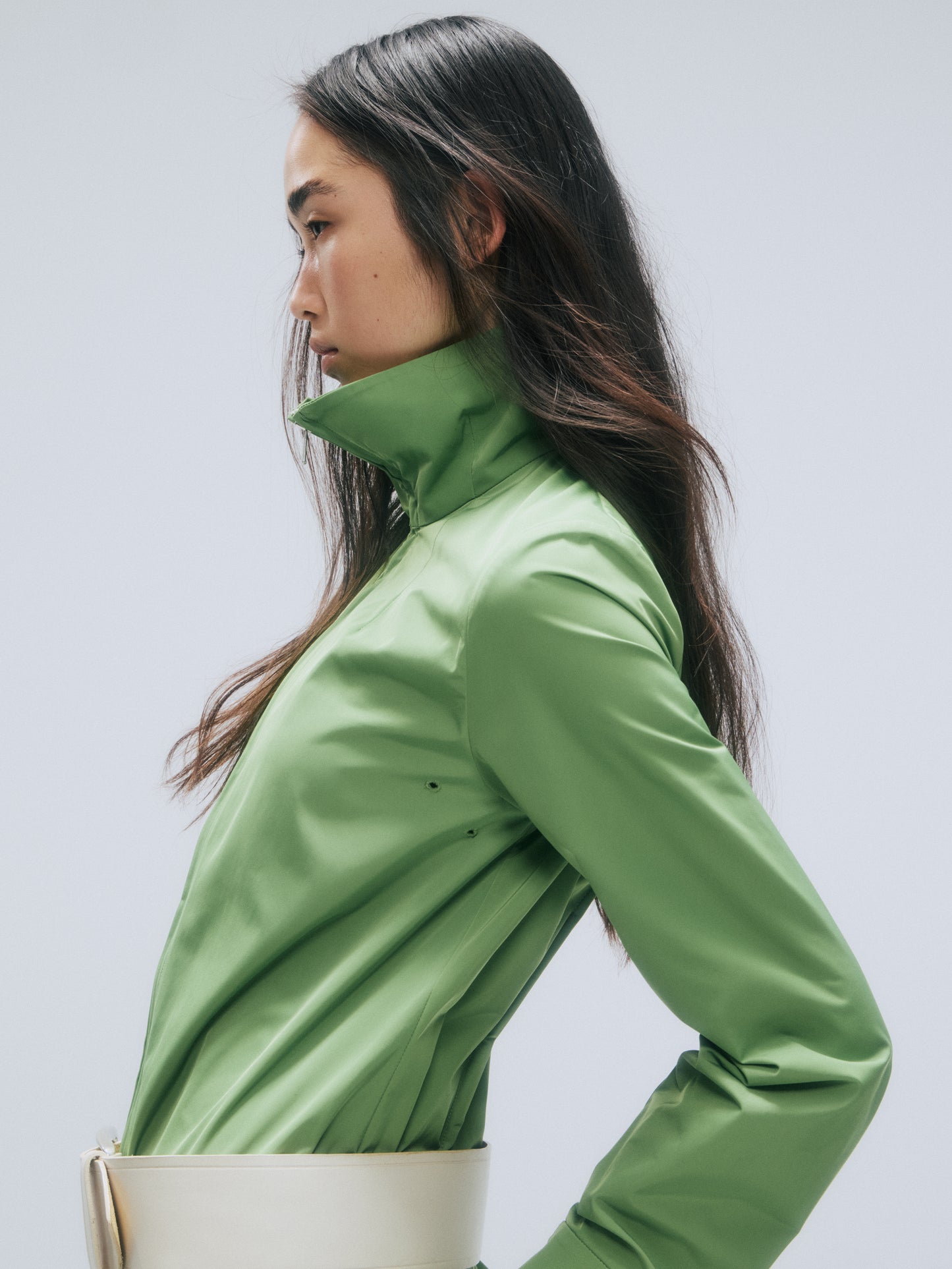 HighNeck Bird Shirt